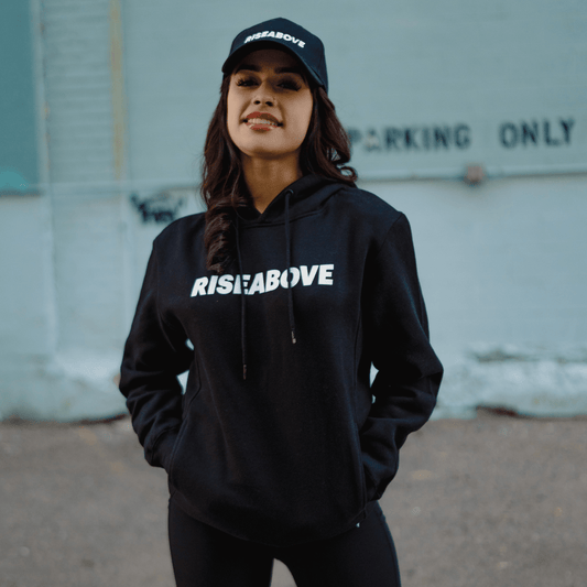 BFTA HOODIE (UNISEX) - BLACK - Riseabove Apparel Inc