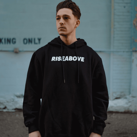 BFTA HOODIE (UNISEX) - BLACK - Riseabove Apparel Inc