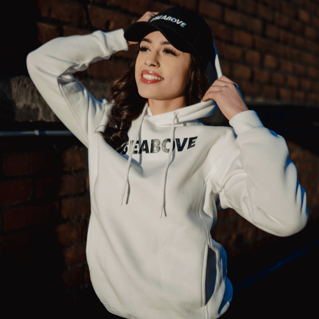 BFTA HOODIE (UNISEX) - WHITE - Riseabove Apparel Inc