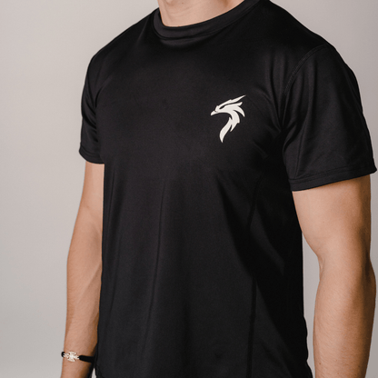 MEN'S VALOR PERFORMANCE SHIRT - BLACK - Riseabove Apparel Inc