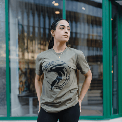 PHOENIX T - SHIRT (UNISEX) - MILITARY GREEN - Riseabove Apparel Inc