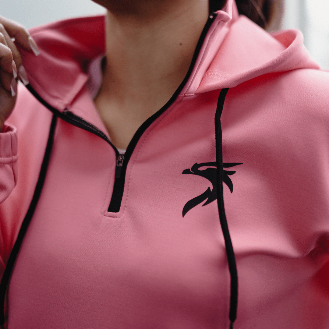 WOMEN'S GENESIS HOODIE - DESERT PINK - Riseabove Apparel Inc