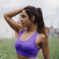 WOMEN'S GENESIS SPORTS BRA - LILAC - Riseabove Apparel Inc